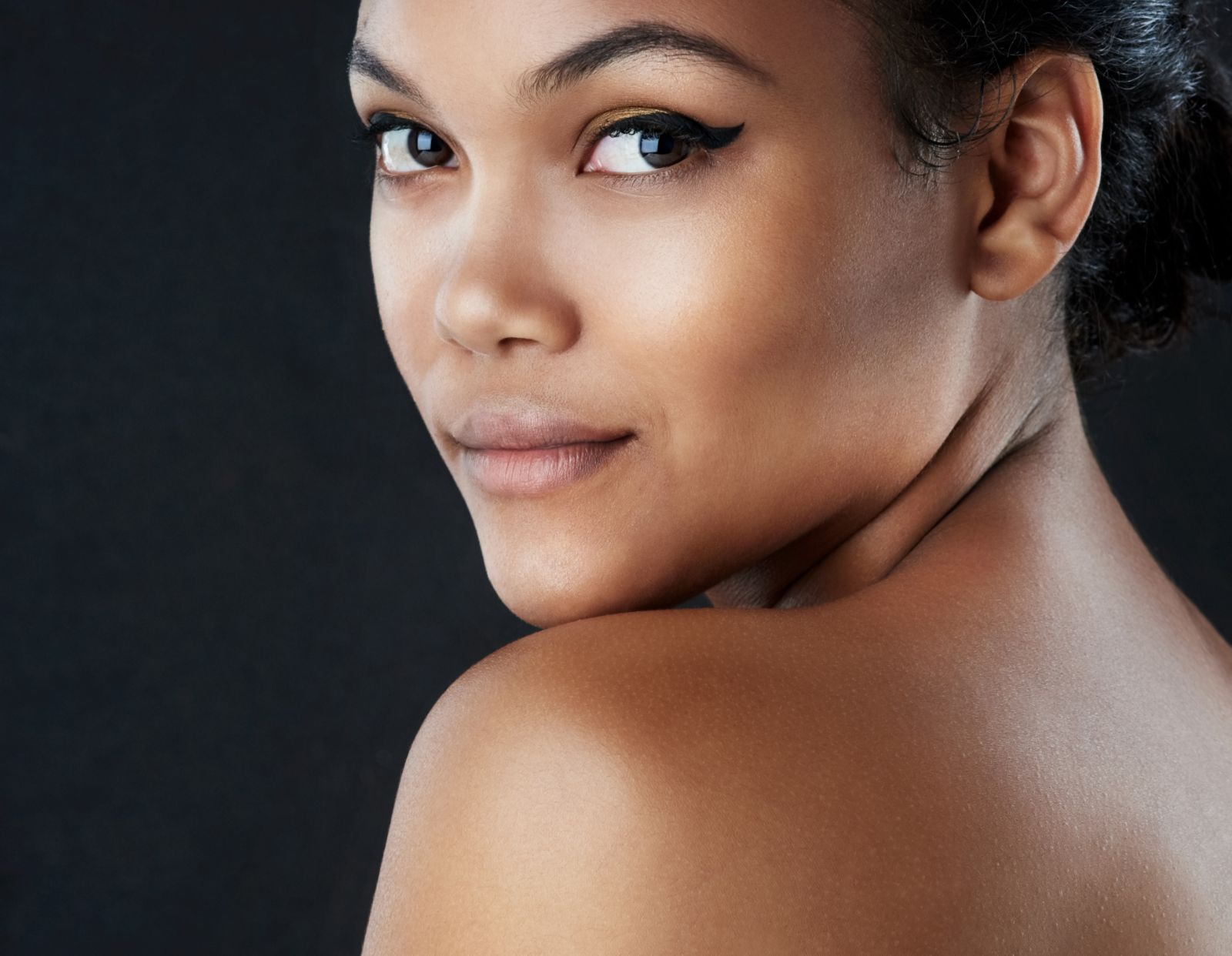 ethnic woman with smooth skin